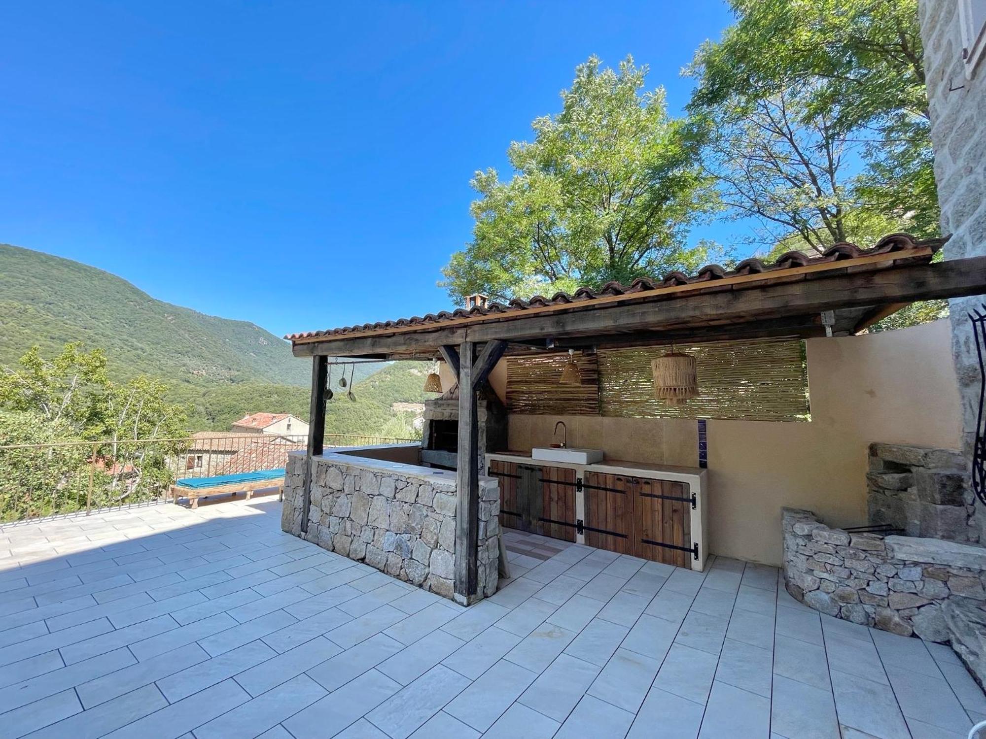 Casa Arena Authentique Maison De Village Avec Piscine Au Coeur De L'Alta Rocca - Zoza Dış mekan fotoğraf