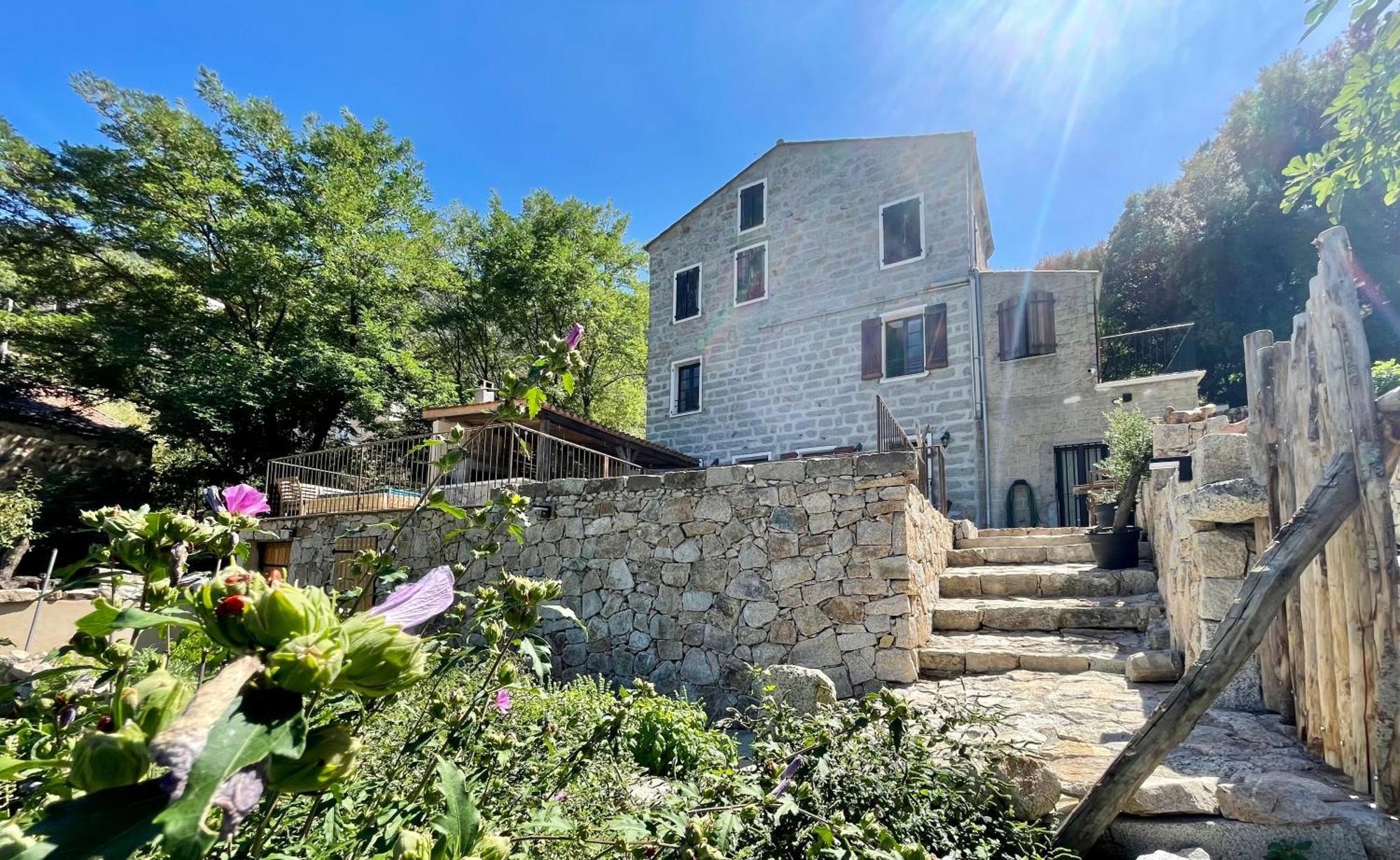 Casa Arena Authentique Maison De Village Avec Piscine Au Coeur De L'Alta Rocca - Zoza Dış mekan fotoğraf