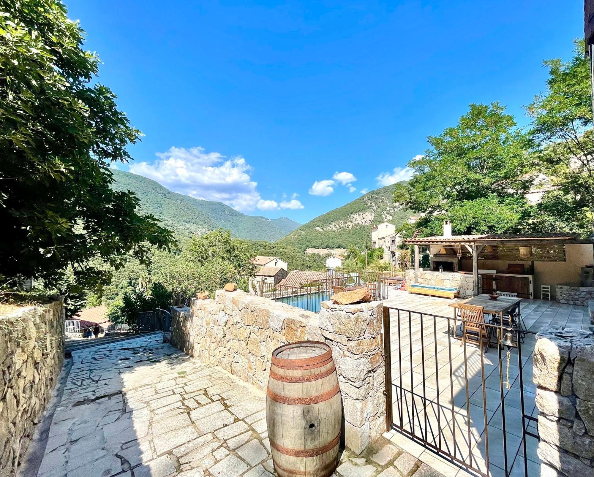 Casa Arena Authentique Maison De Village Avec Piscine Au Coeur De L'Alta Rocca - Zoza Dış mekan fotoğraf