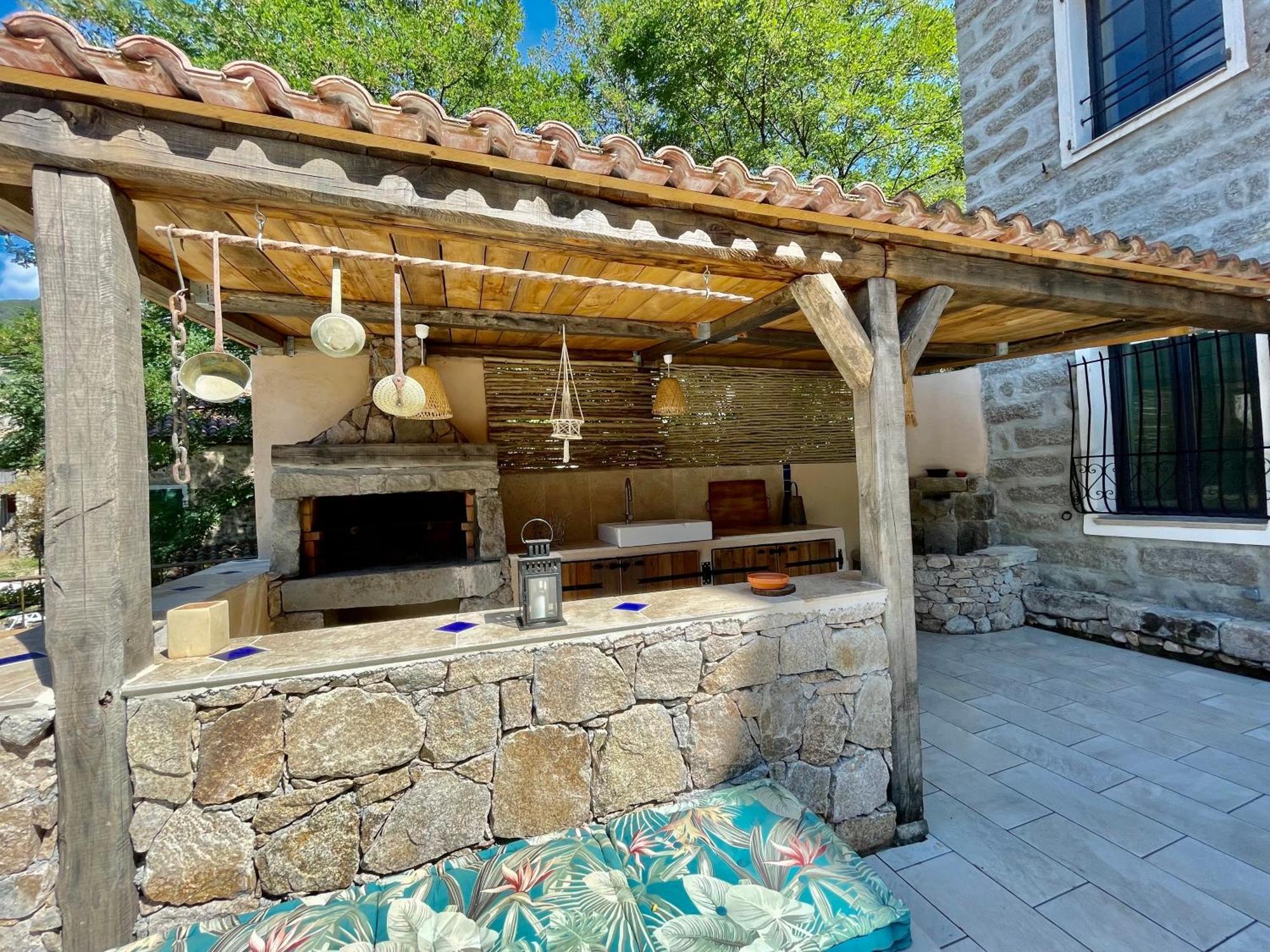 Casa Arena Authentique Maison De Village Avec Piscine Au Coeur De L'Alta Rocca - Zoza Dış mekan fotoğraf