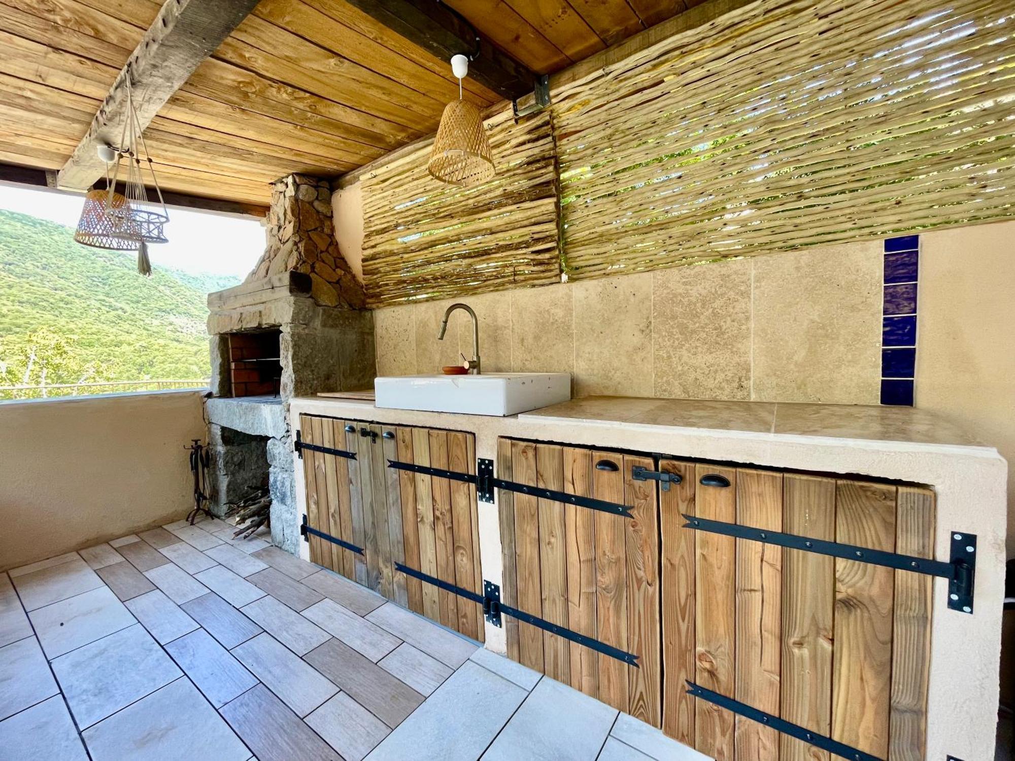 Casa Arena Authentique Maison De Village Avec Piscine Au Coeur De L'Alta Rocca - Zoza Dış mekan fotoğraf